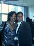 ASCAPs' Jeanie Weems and GOSPELflava.com's Melanie Clark