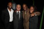 BMI executives Del Bryant, Wardell Malloy and Catherine Brewton with musical director Donald Lawrence