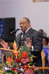 Bishop Albert Jamison of the GMWA