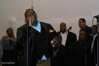 Bishop Eric McDaniel on vocals