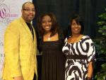 Charmaine Swimpson with Sunday Best alumnus Tasha Collins and husband Phil Collins