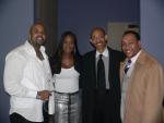 Chris Lewis, Damita Haddon, Dr. Leonard Scott and Bryant Scott 