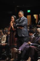 Rev Jesse Jackson enjoying Erica Campbell