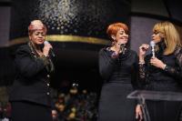 The Clark Sisters pay tribute to Andrae Crouch