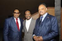 Dr Bobby Jones, Edwin Hawkins and Rev Jesse Jackson