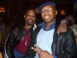 Dave Hollister and GOSPELflava.com's Dwayne Lacy