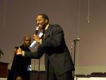 Isaac Carree assumes his hosting duties