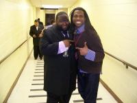 Isaiah Thomas and Gospelflava.com's Gerard Bonner