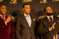 Jonathan Nelson, Jonathan McReynolds and Zacardi Cortez