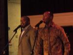 Jason Nelson and Micah Stampley leading worship