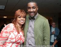 Karen with American Idol's George Huff