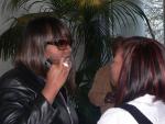 Kelly Price and Maurette Brown Clark chat it up.