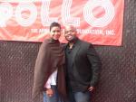 GOSPELflava.com's Melanie Clark speaking with DeLeon Sheffield