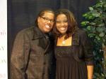 Recording artist Earl Bynum and Charmaine Swimpson