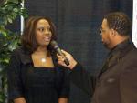 Red Carpet host Ray Pope interviews the Birthday Girl