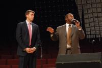 Reverend Senator James Meeks introduces State Treasurer Alexi Giannulias