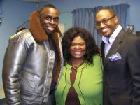 Steve Lawrence, Kim Burrell, and Jonathan Nelson