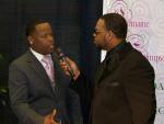 Superproducer Hannon Lane with Red Carpet Host Ray Pope