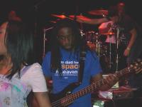 Thaddaeus Tribbett on bass