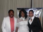 Bishop M.B. Jefferson, Pastor Brenda Jefferson, and GOSPELflava.com's Melanie Clark