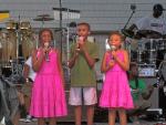 Keeping it all in the family with Tye Tribbetts cousins The Leslie Kids performing Blessed and Highly Favored